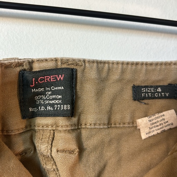 J Crew khaki utility skirt sz 4 City Fit. - Picture 3 of 6